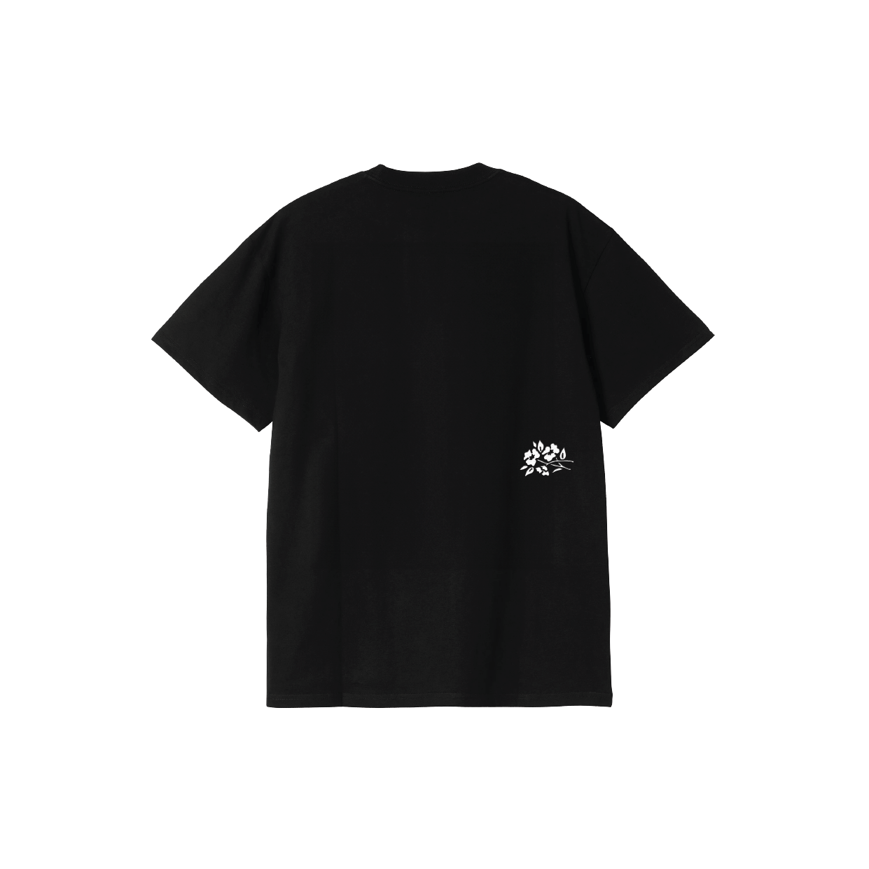 FLOWERS TEE BLACK