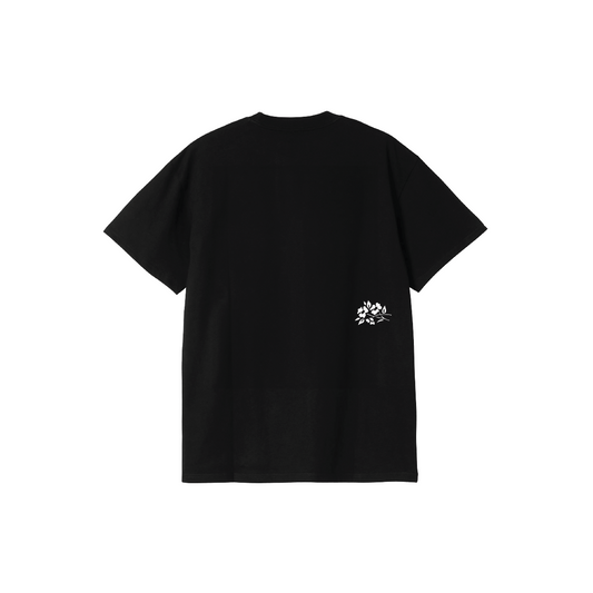 FLOWERS TEE BLACK