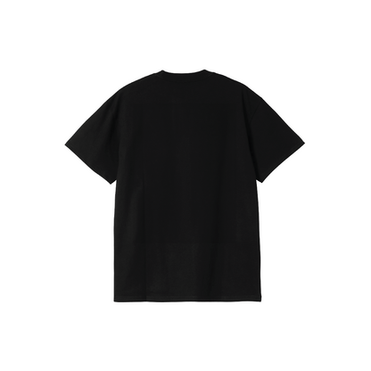 COLLEGE WRAP TEE BLACK